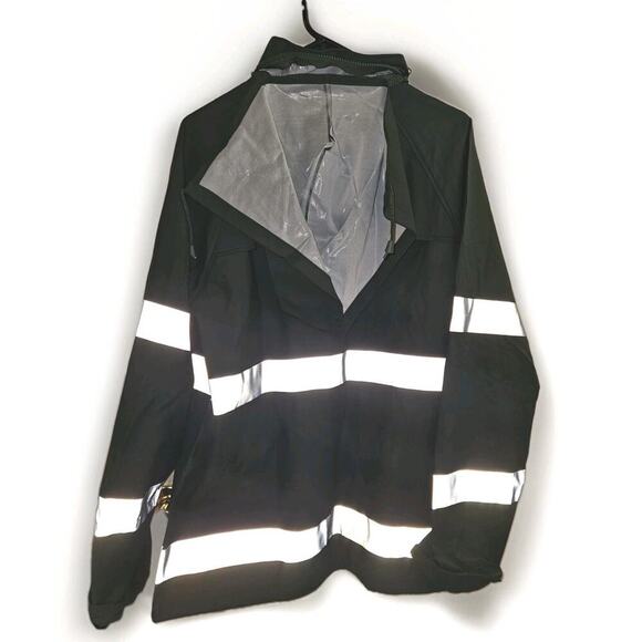 New! 2pc! Giemchy Rain Suit Unisex Waterproof Heavy Duty Rain Gear Outdoor Sz M - Picture 5 of 12